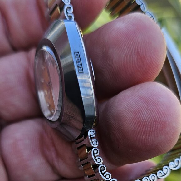 Original 90' Gold Dial Lady Rado DiaStar Automatic working - Picture 4 of 4